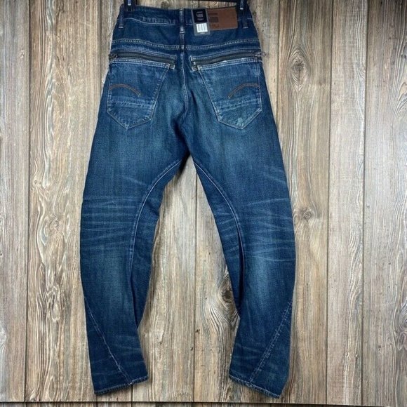 G-Star Raw Twisted Straight Leg 3D Jeans Blue - Picture 2 of 6